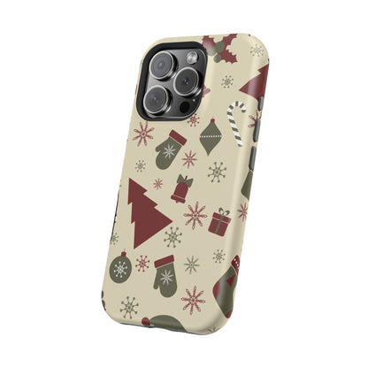 Vintage Holiday Cheer - MagSafe iPhone Series Case