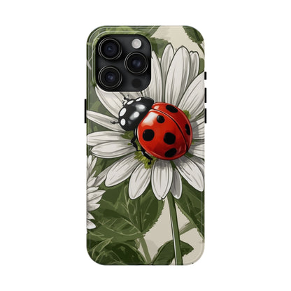 Ladybug & Daisy Garden Charm - iPhone Series Case