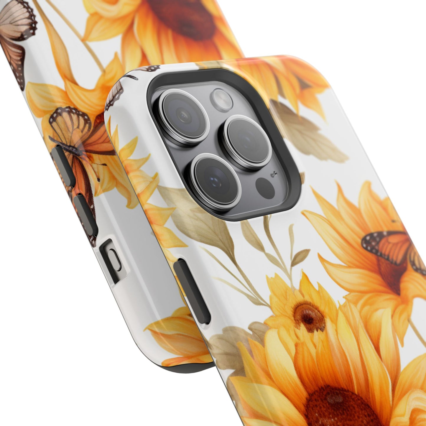 Sunflower & Monarch Garden - MagSafe iPhone Series Case