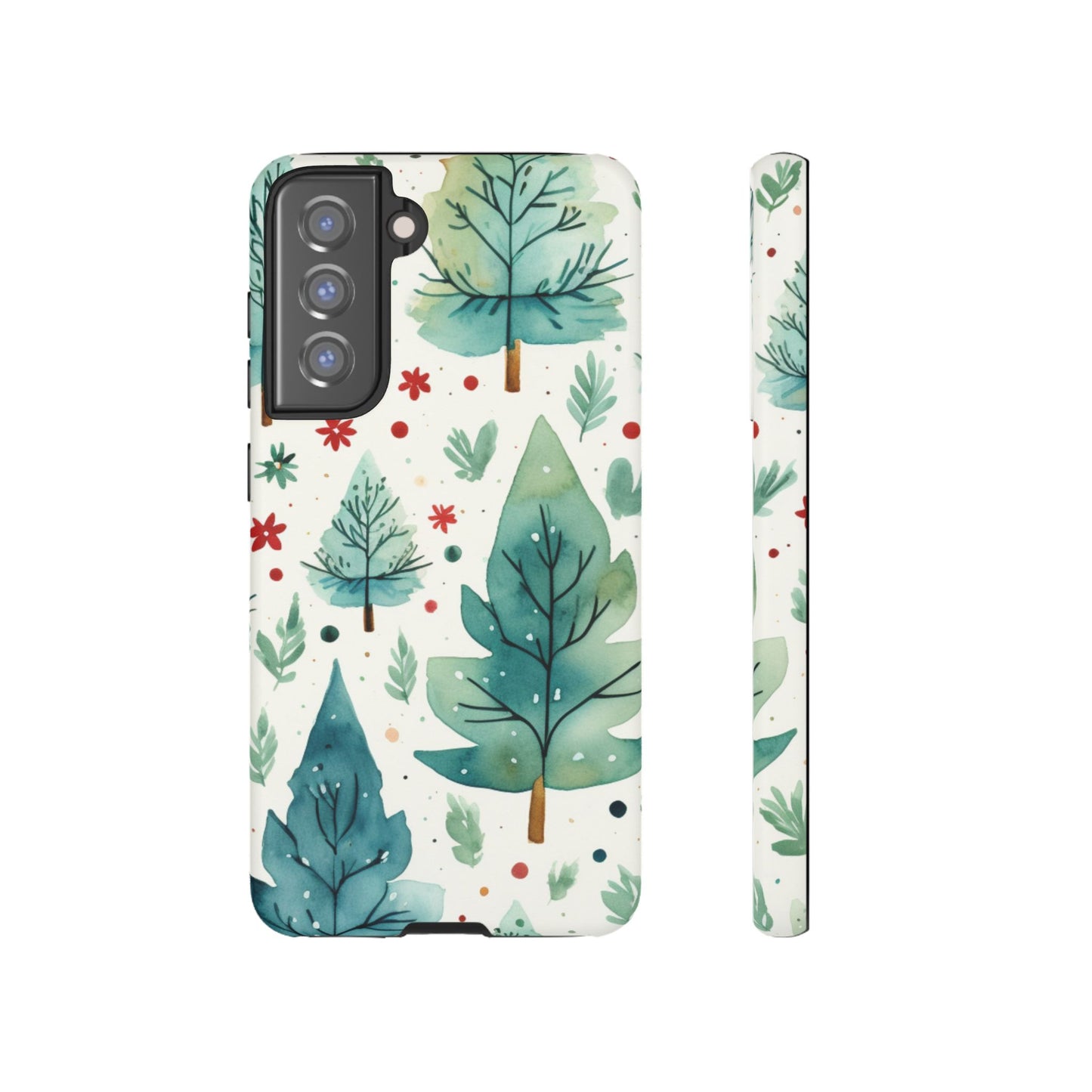 Watercolor Winter Forest -  Samsung Galaxy Series Case