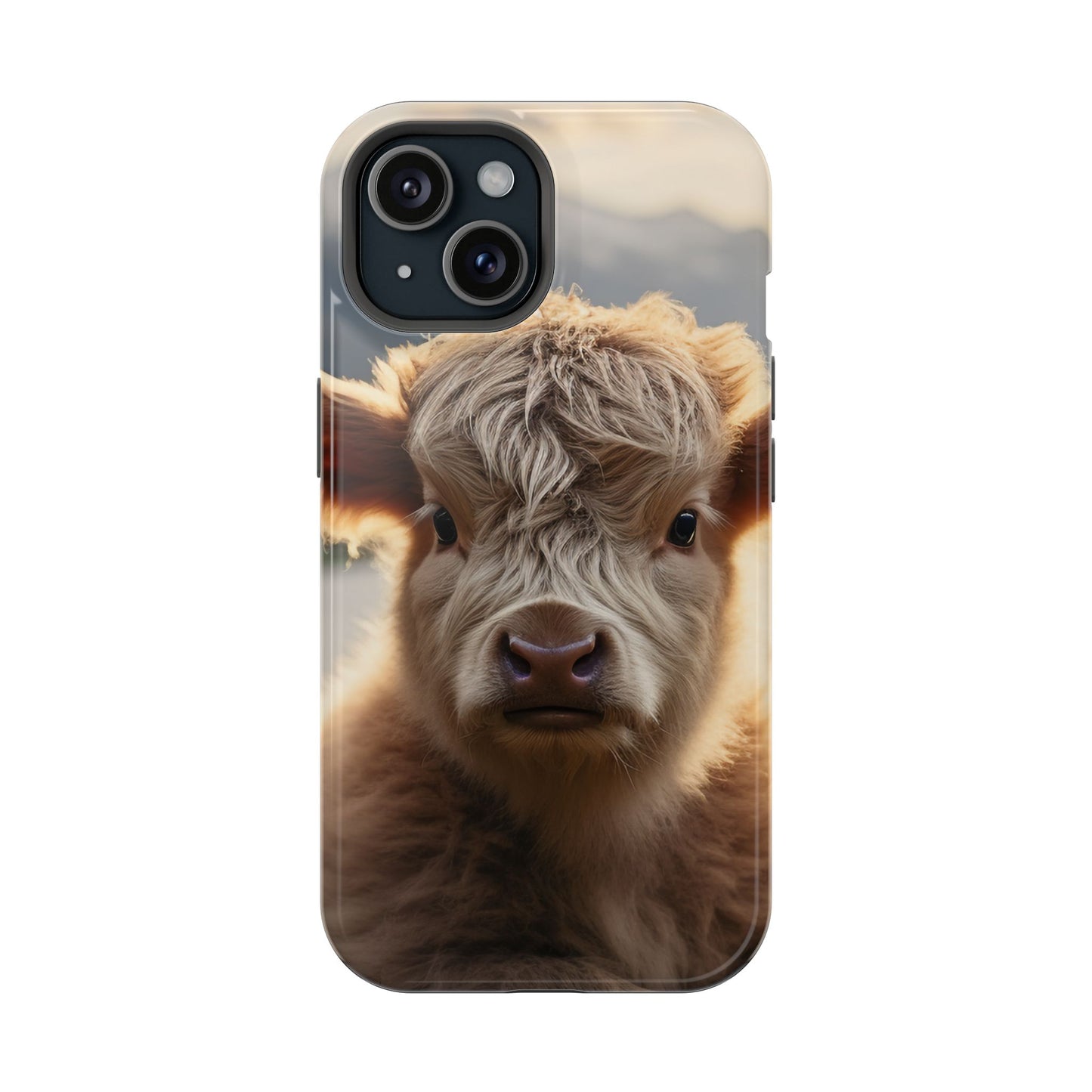 Mountain Munchkin Highland Cow iPhone Case - BOGO Cases