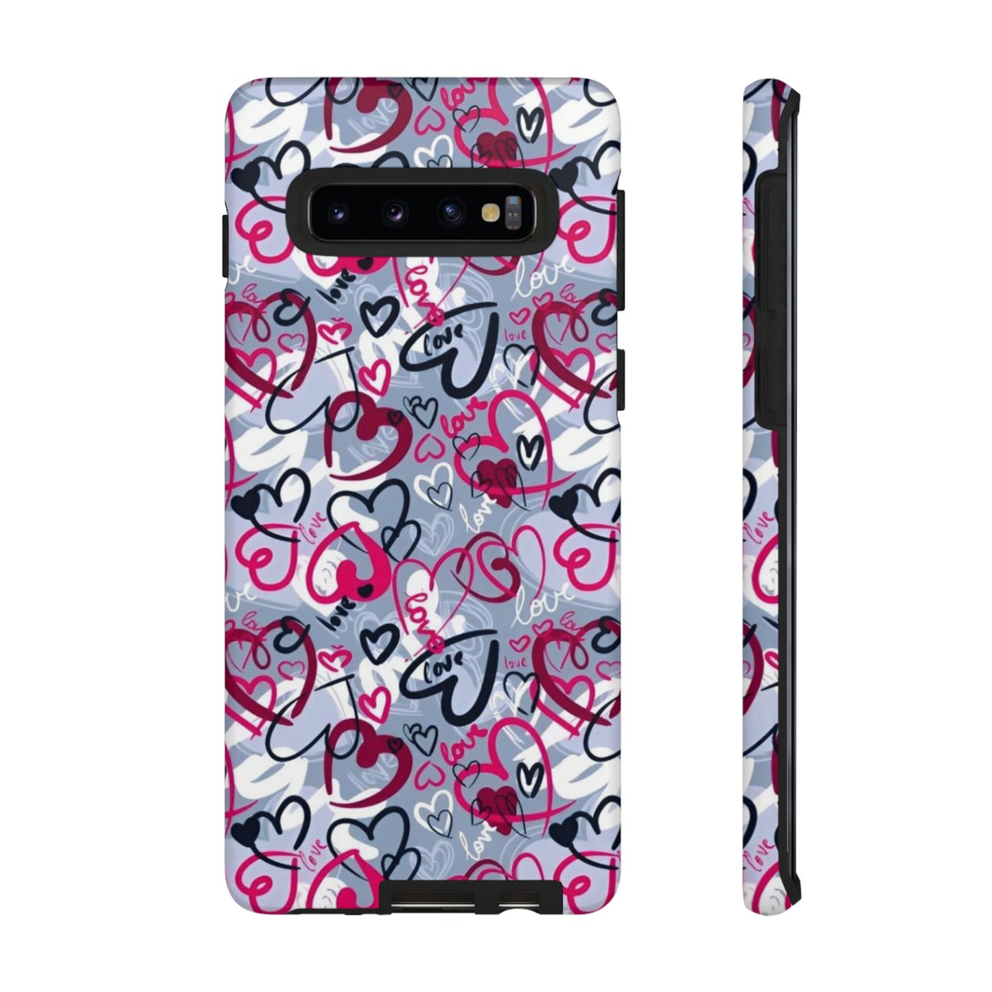 Graffiti Love Hearts Samsung Galaxy Case