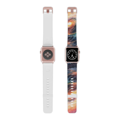 Ocean Sunrise Wave Apple Watch Band