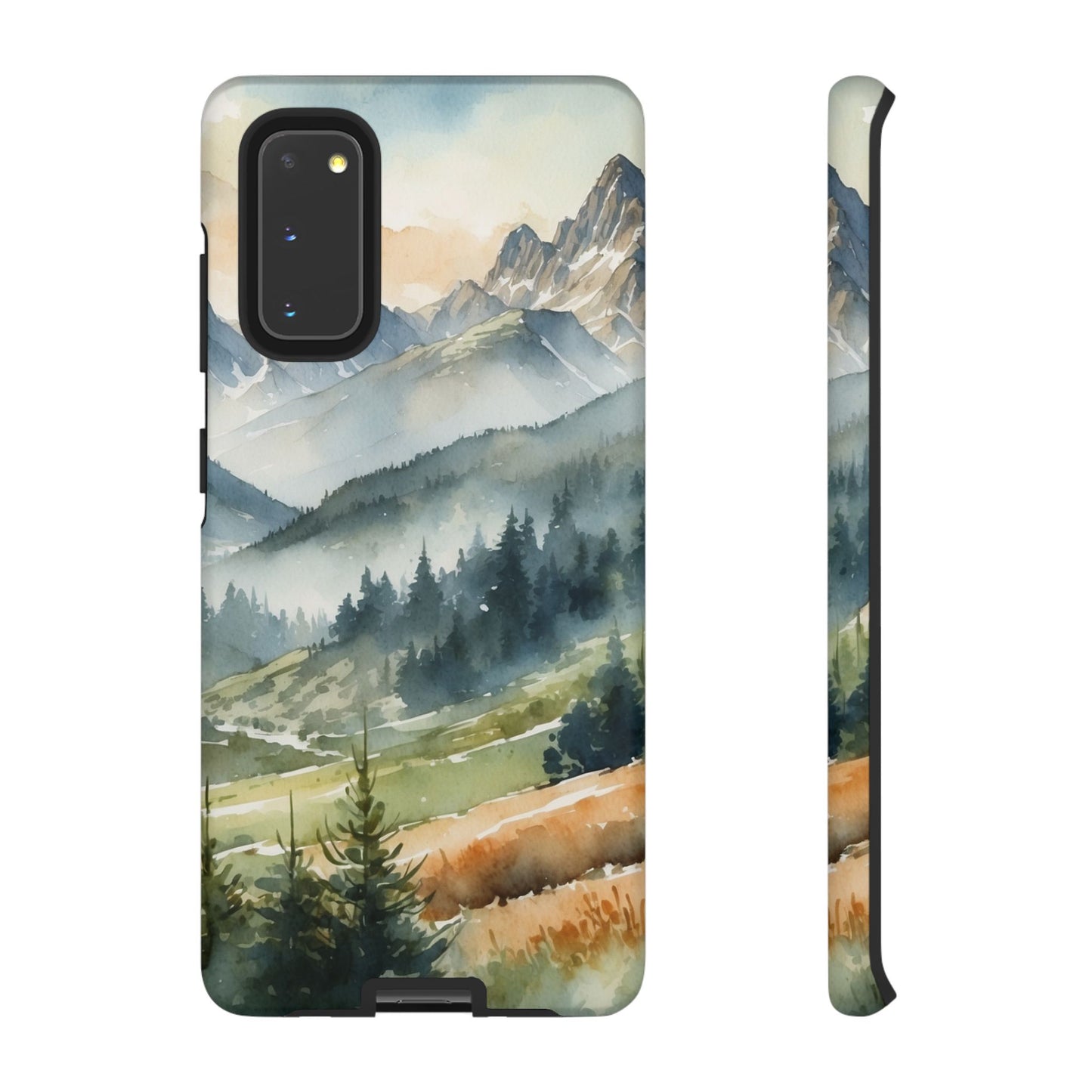 Serene Alpine Forest - Samsung Galaxy Case