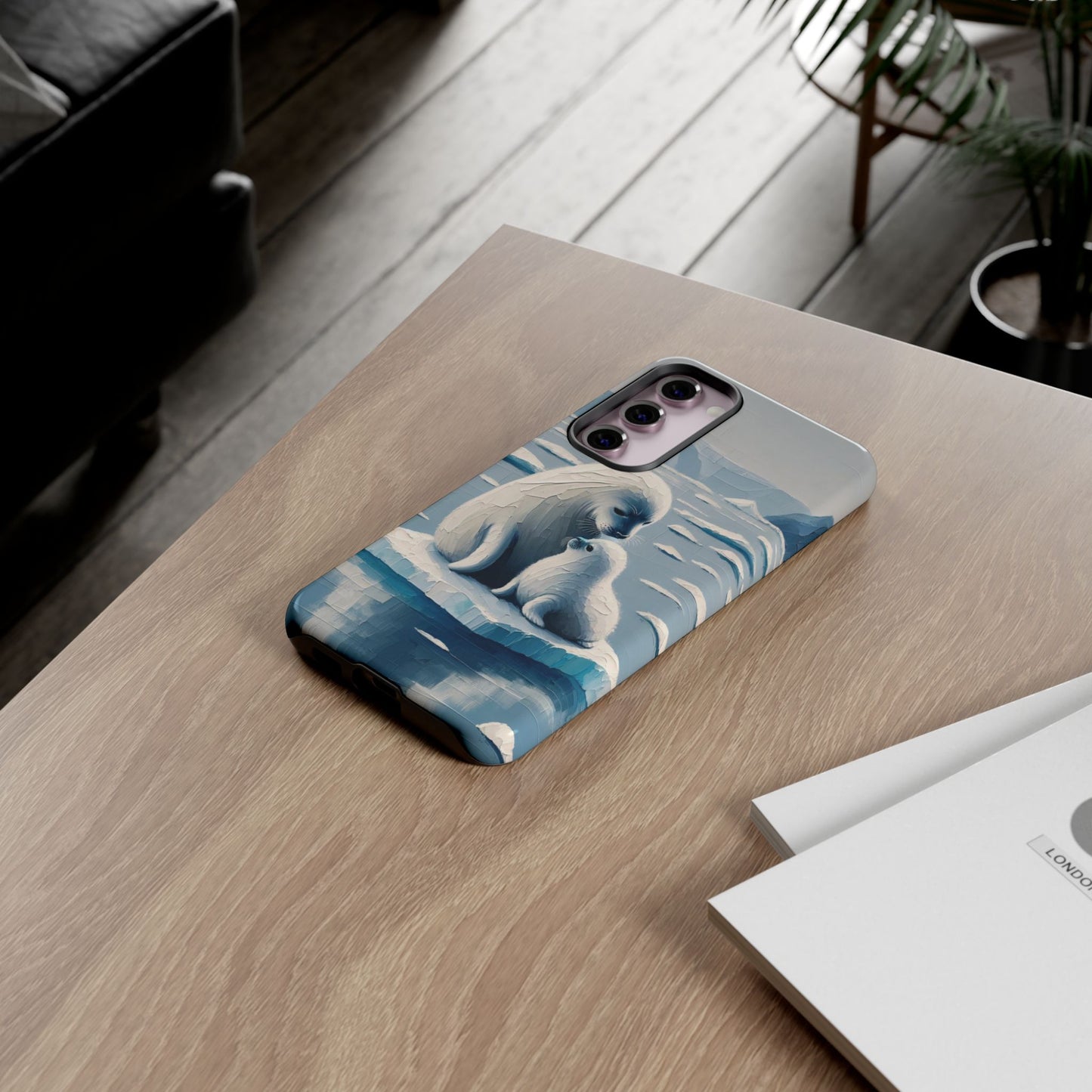 Arctic Serenity Seal iPhone Case