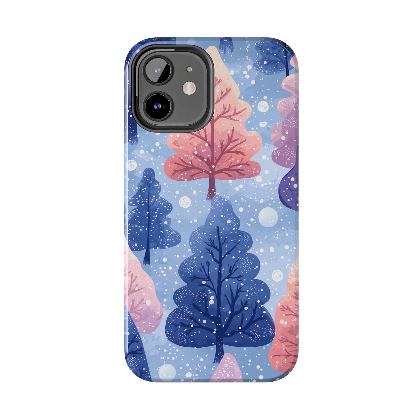 Pink & Purple Winter Wonderland - iPhone Series Case