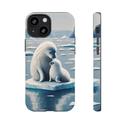 Arctic Serenity Seal iPhone Case