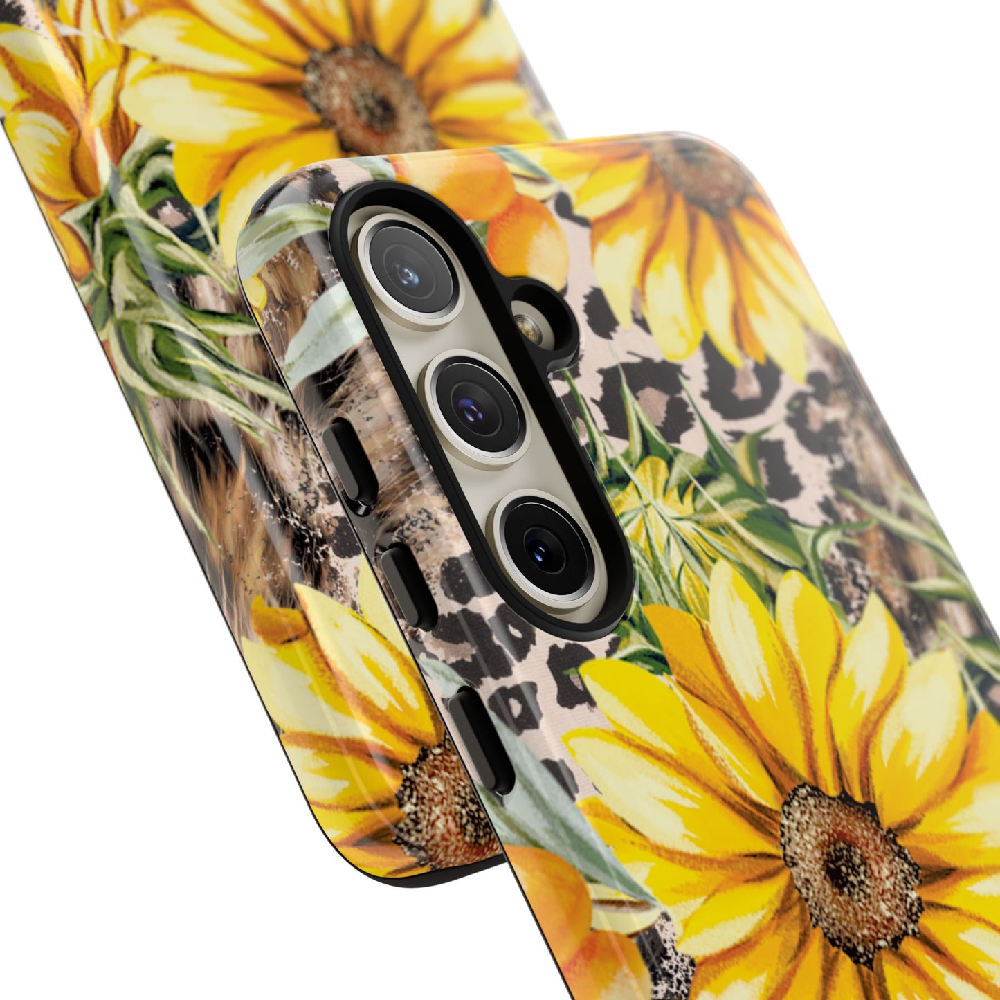 Leopard Sunflower Chic - Samsung Galaxy Series Case