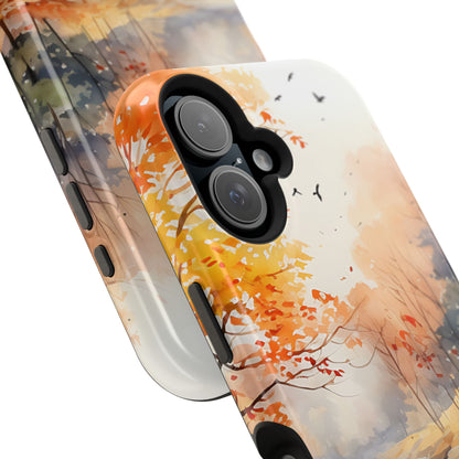 Autumn River Serenity – MagSafe iPhone Case