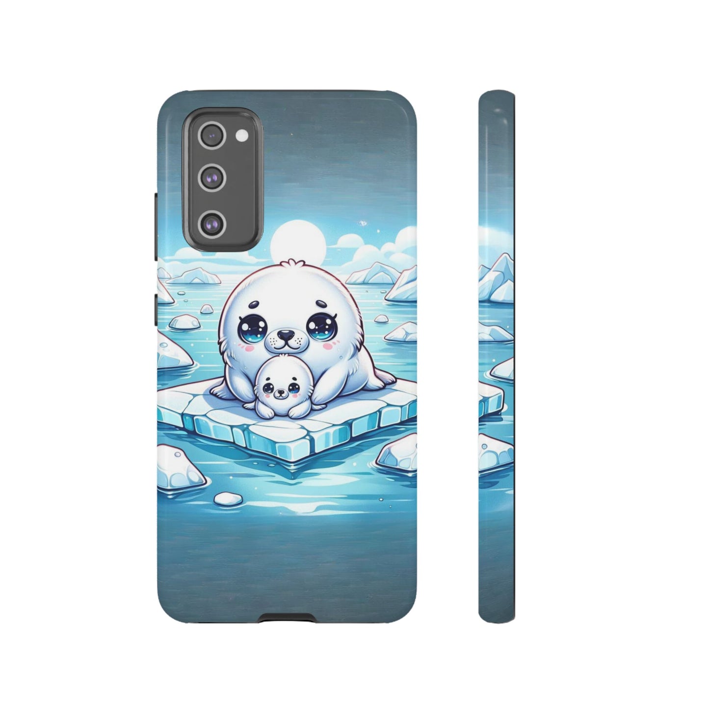 Arctic Embrace Seal iPhone Case