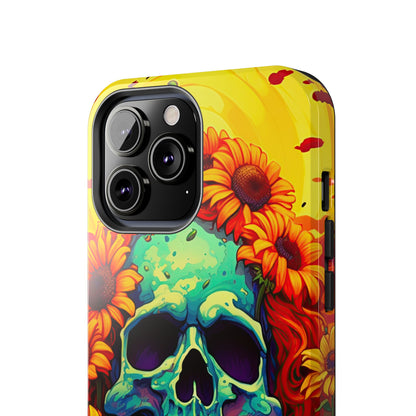 Sun Kissed Skull iPhone Case