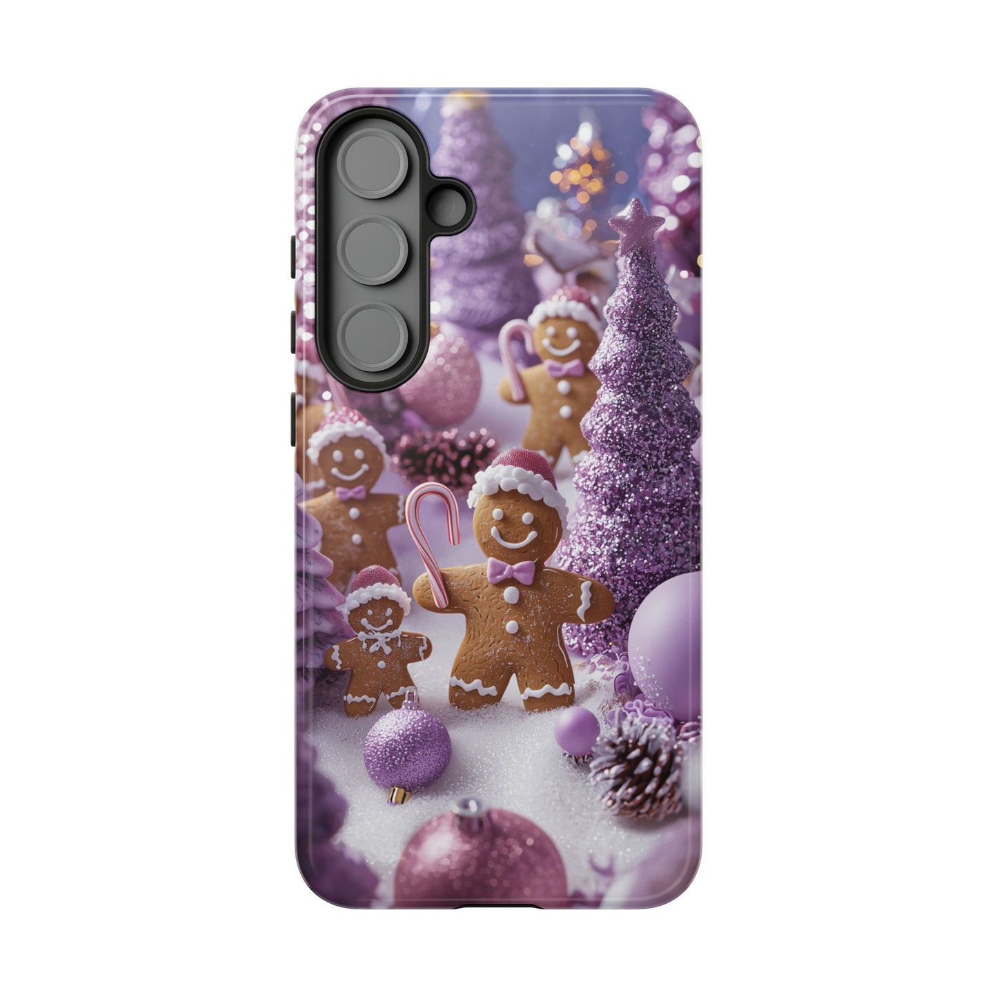 Pink Frosted Gingerbread Forest - Samsung Galaxy Series Case