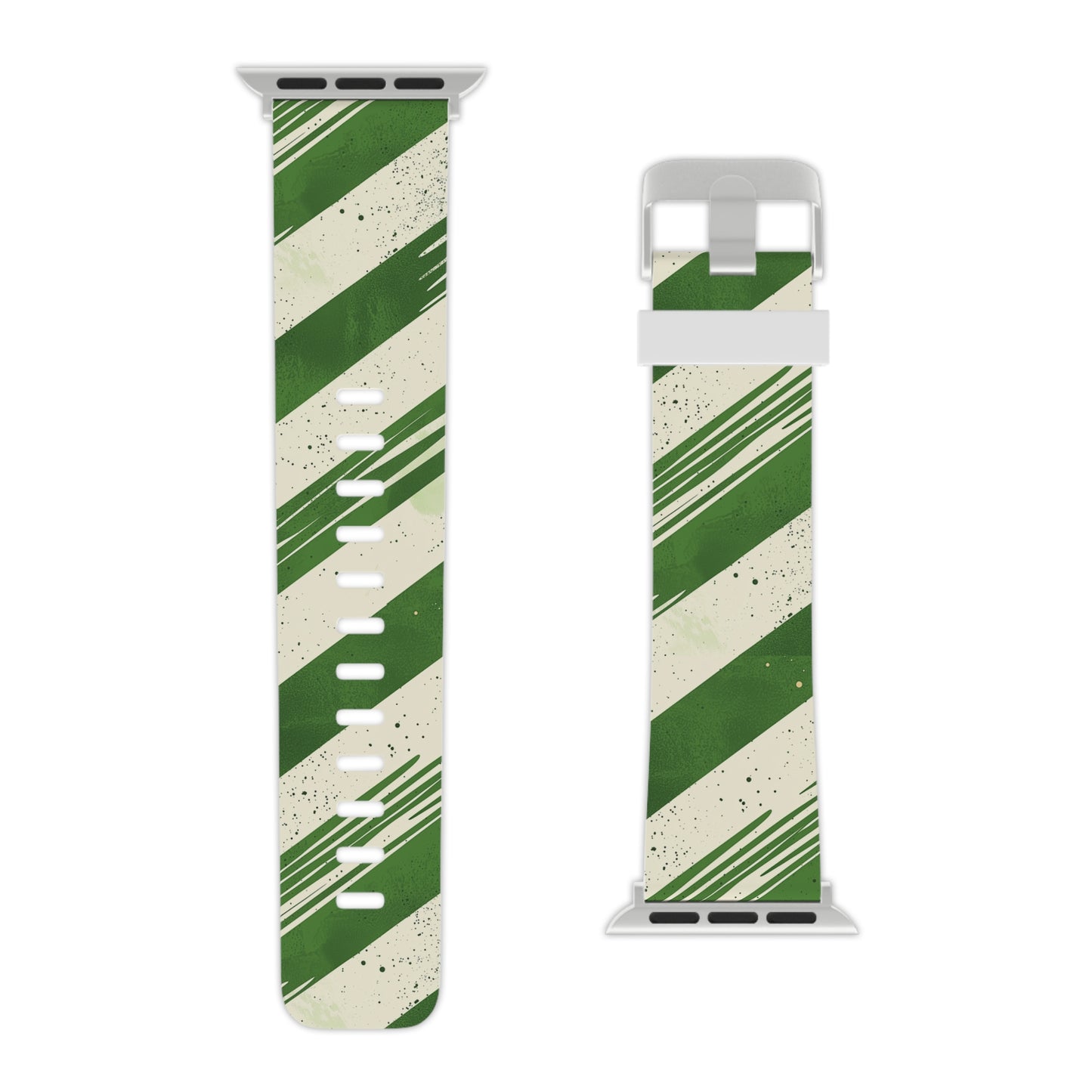 Green Stripes  Apple Watch Band