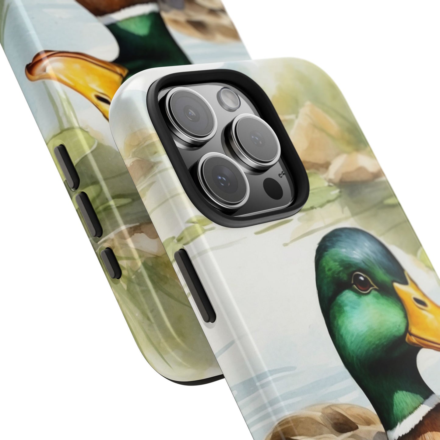 Serene Duck Reflection - iPhone Case