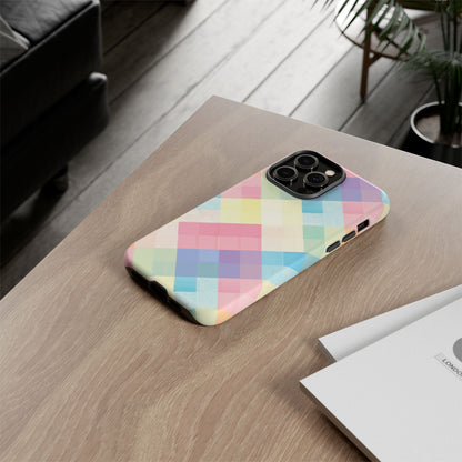 Spring Sonata Pastel Plaid Case