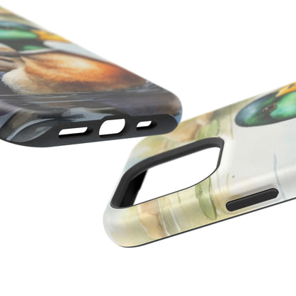 Serene Duck Reflection - MagSafe iPhone Case