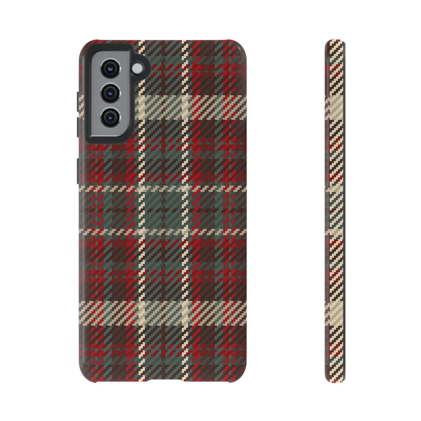 Cozy Rustic Plaid - Samsung Galaxy Series Case