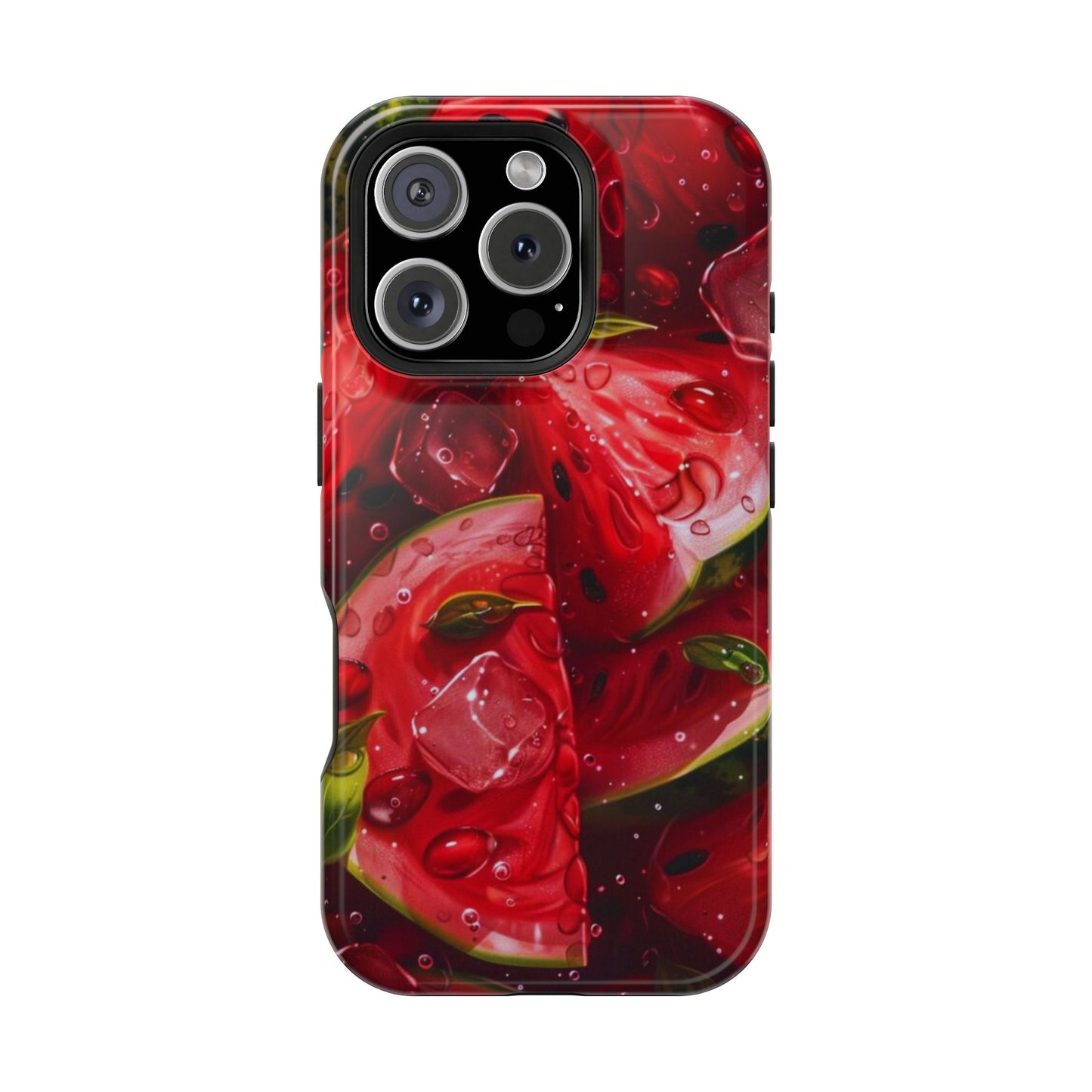 Juicy Watermelon MagSafe iPhone Case – Refreshing Summer Vibes, Dual-Layer Protection