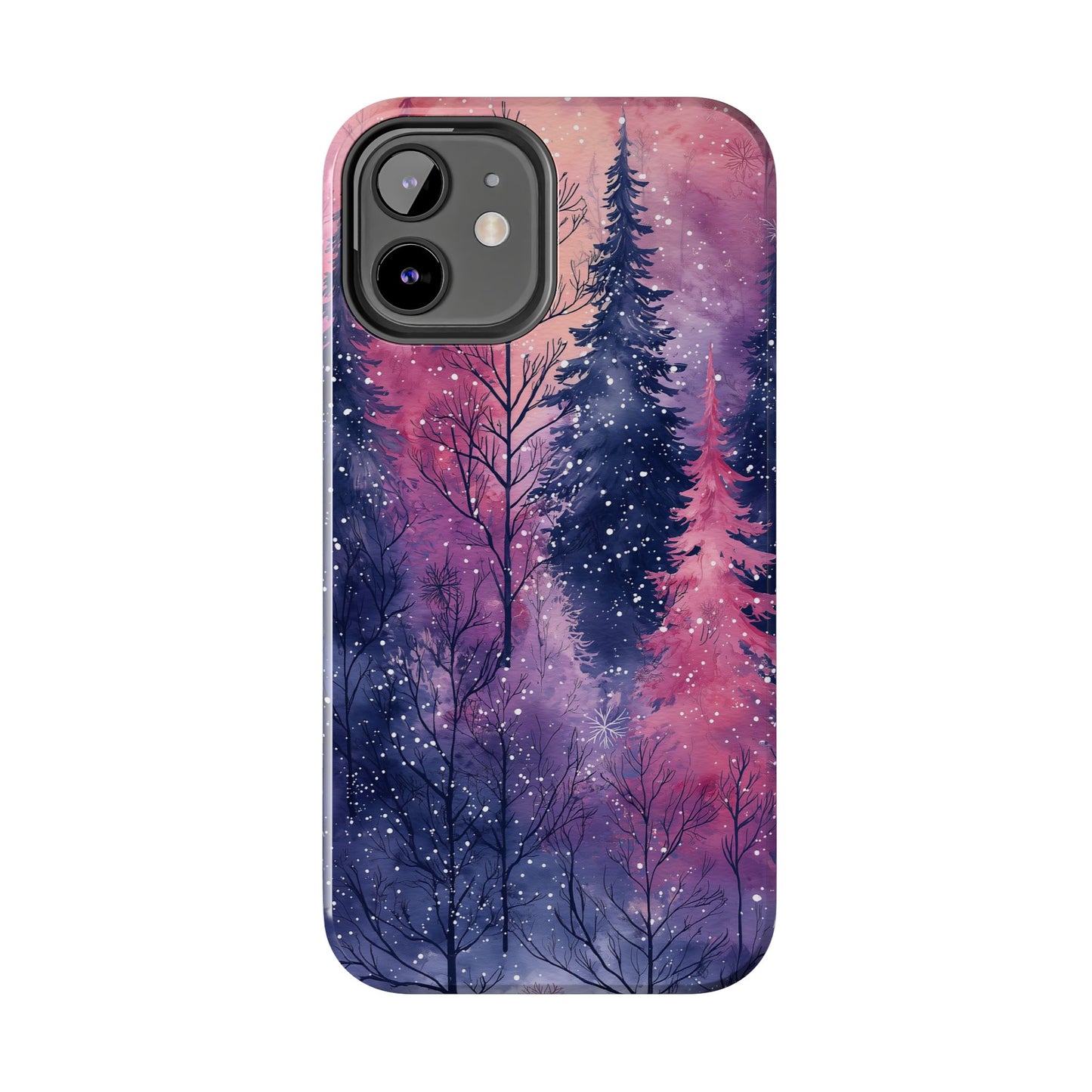 Sunset Snow Forest - iPhone Series Case