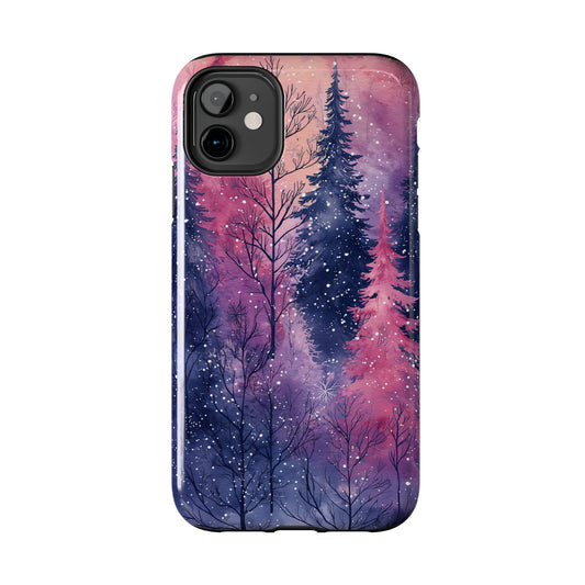 Sunset Snow Forest - iPhone Series Case