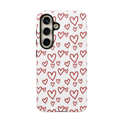 Classic Hearts Samsung Galaxy Case