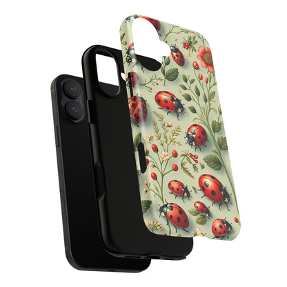 Ladybug Phone Case - Tough Dual Layer Protection - Perfect Gift For The Ladybug Lover In Your Life