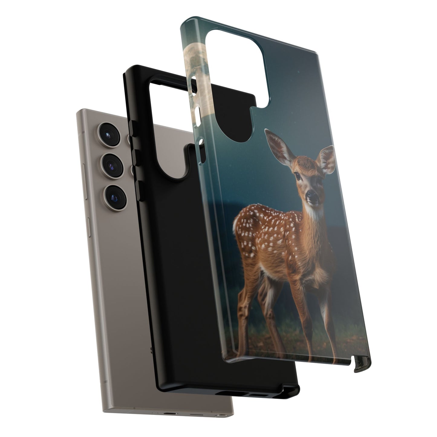 Samsung Galaxy Case – Mystic Fawn Under the Moonlit Sky