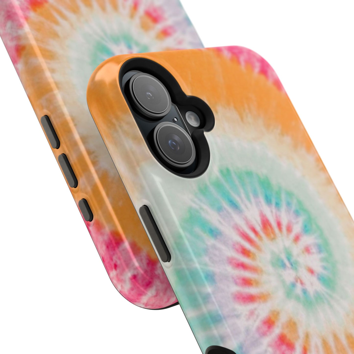 Pastel Tie-Dye MagSafe iPhone Case – Soft Colors & Magnetic Functionality