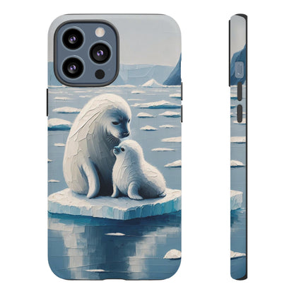 Arctic Serenity Seal iPhone Case