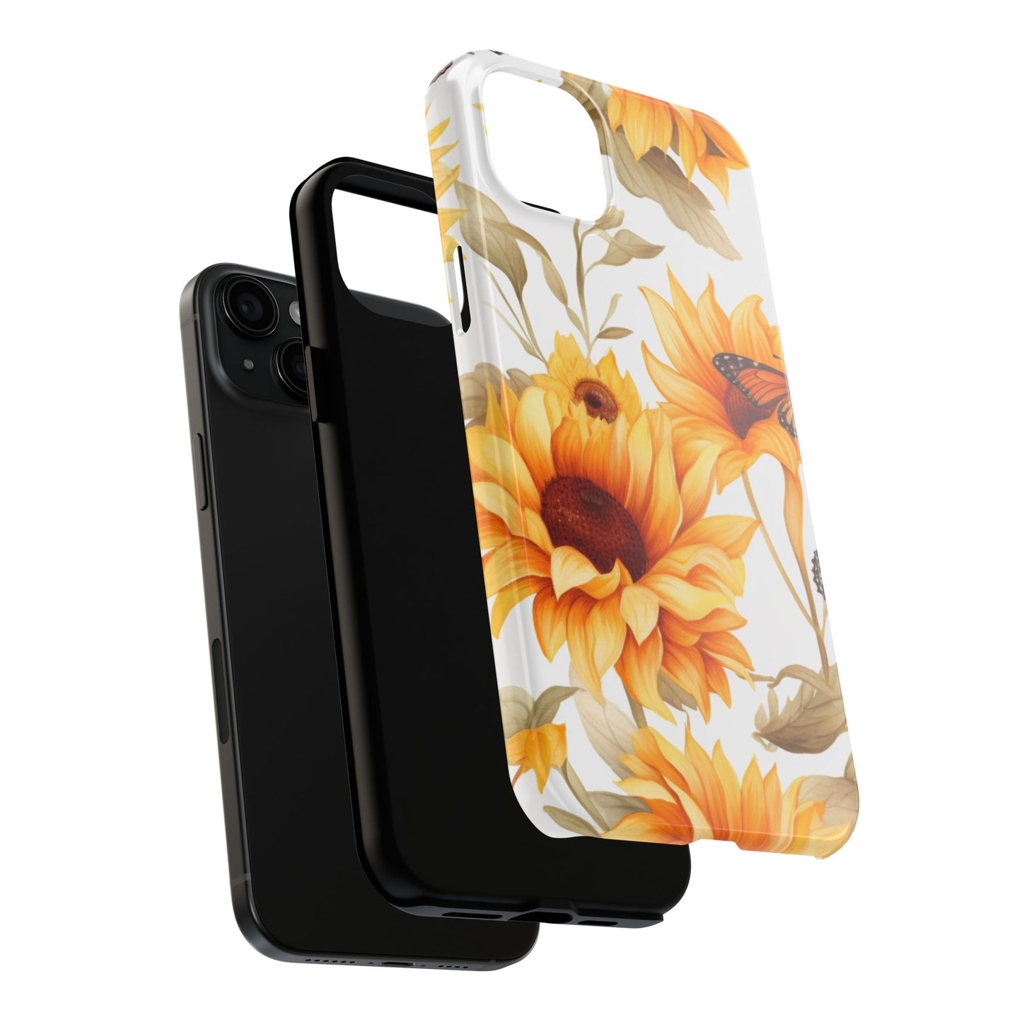 Sunflower & Monarch Garden - iPhone Series Case