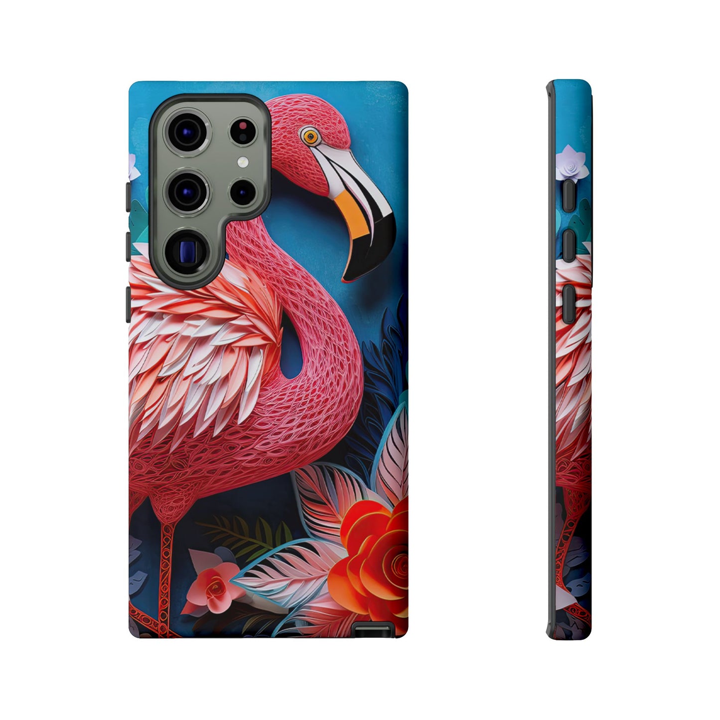 Flamingo Dreams – Bold Tropical Samsung Case