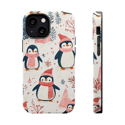 Penguin Paradise – Christmas Cheer MagSafe iPhone Case