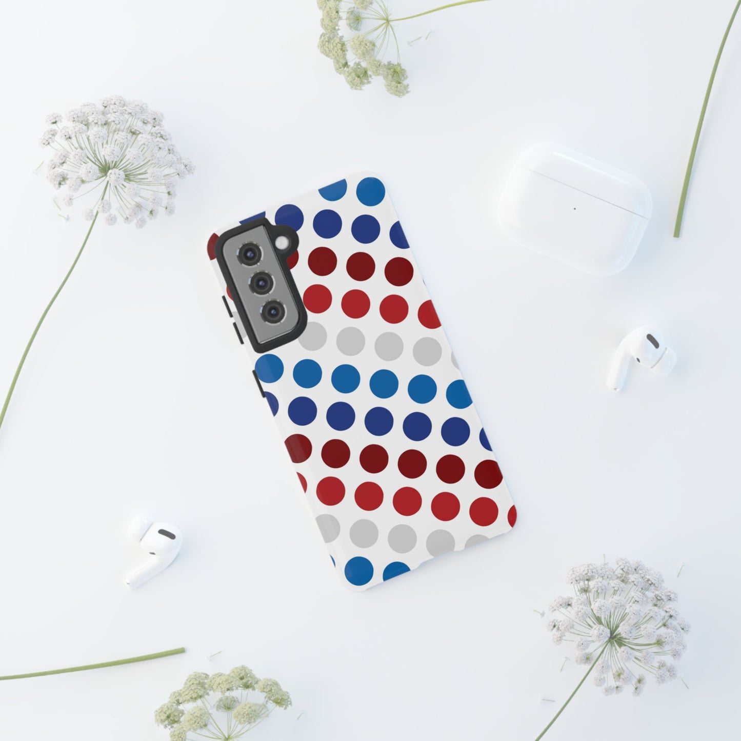 Patriotic Polka Dots - Samsung Galaxy Case