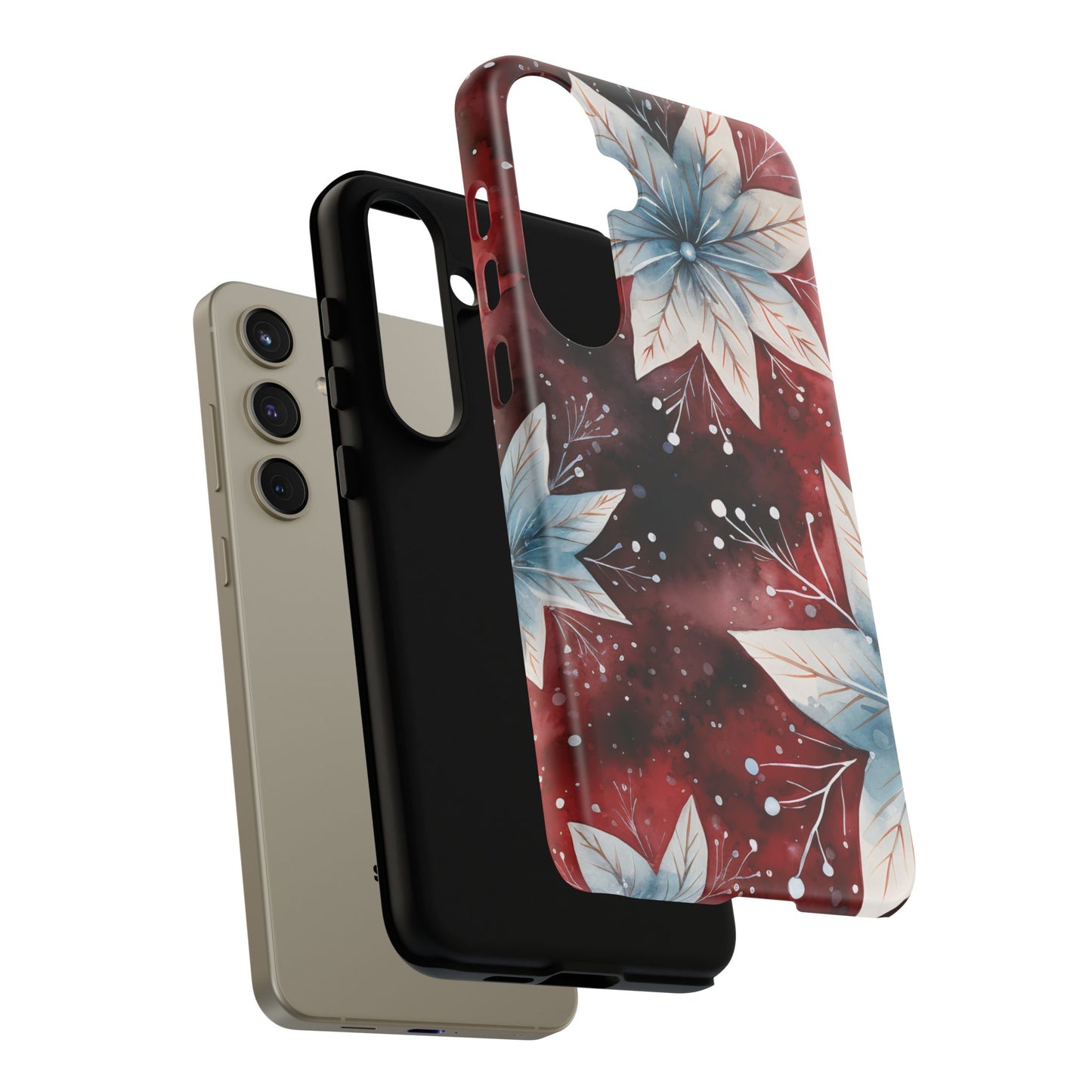 Winter Bloom Poinsettia – Samsung Galaxy Case