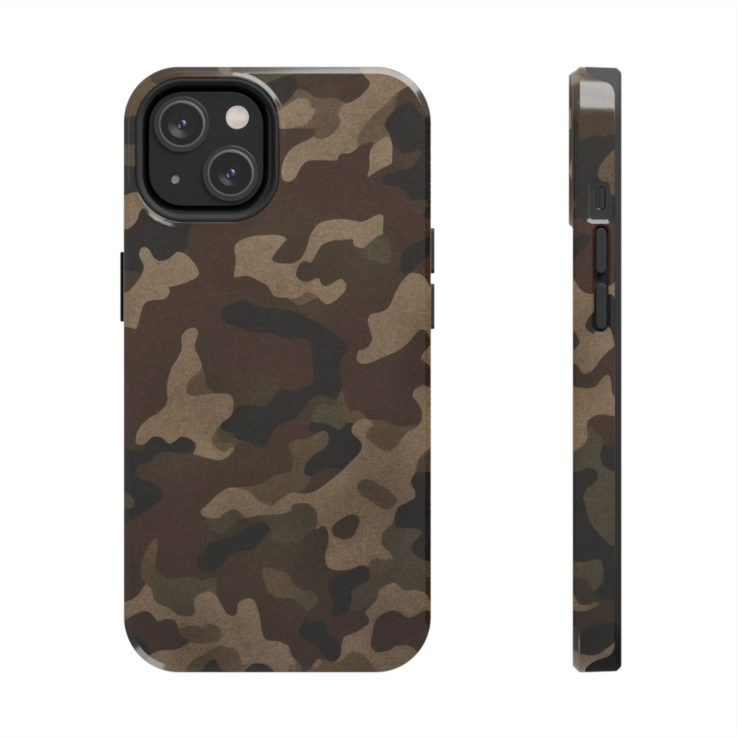 Classic Camouflage iPhone Case – Rugged Woodland Camo Protection