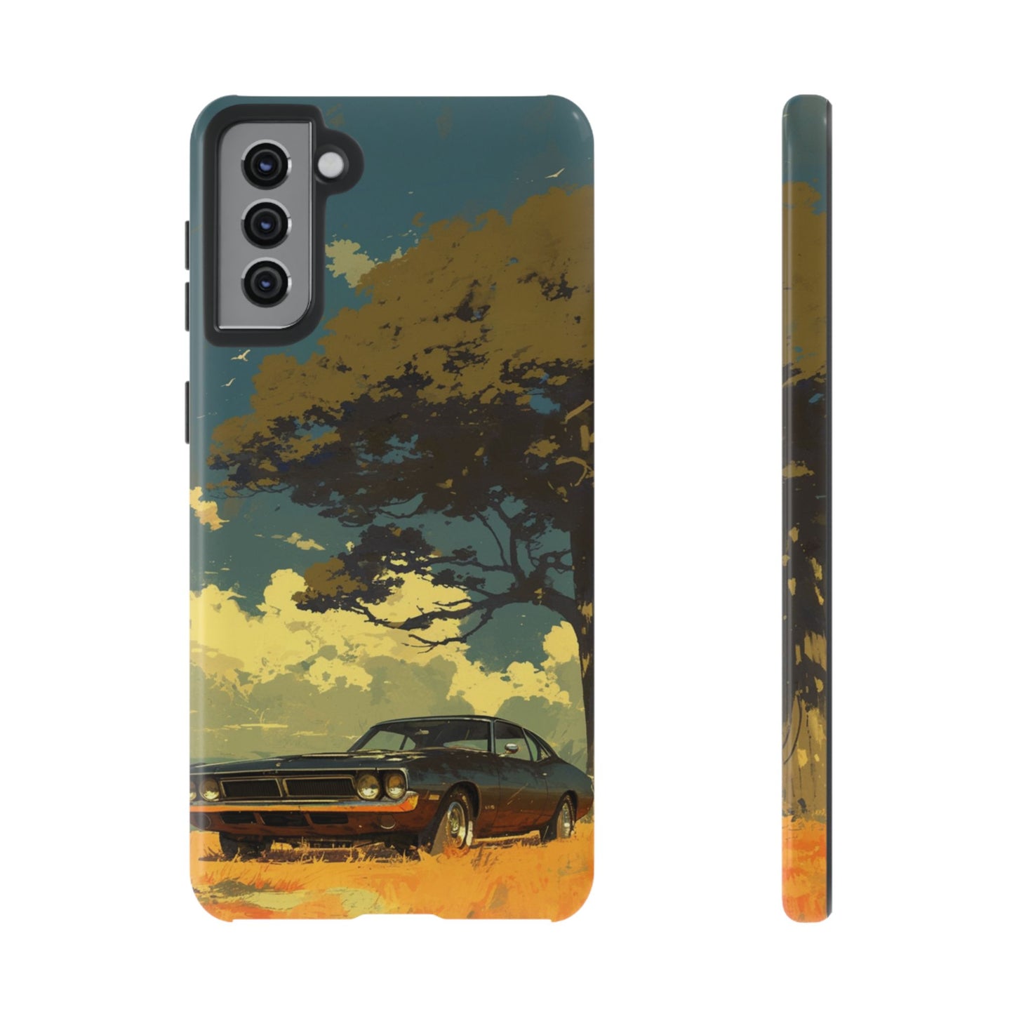 Retro Road Trip Vintage Car iPhone Case