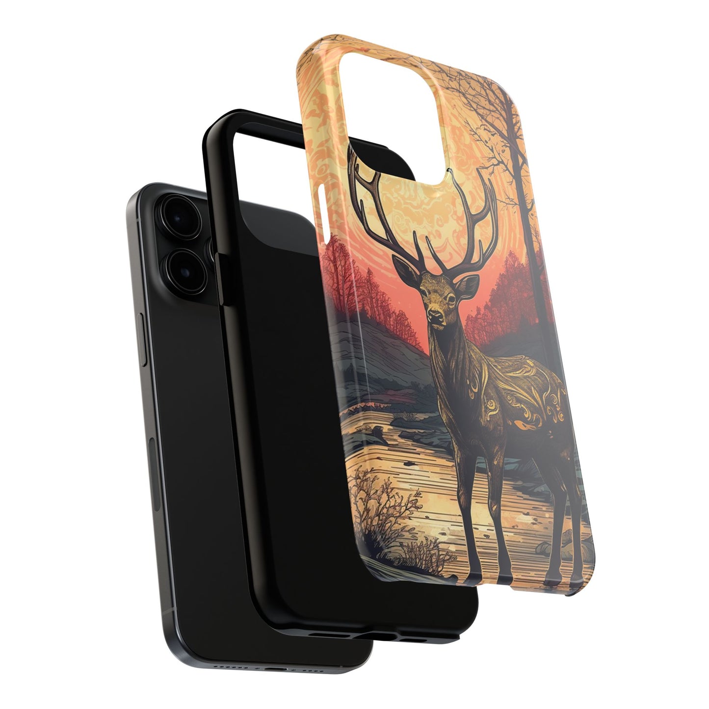 Celestial Stag – iPhone Case