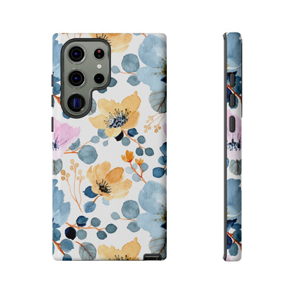 Spring Radiance – Samsung Galaxy Case with Bold Watercolor Florals