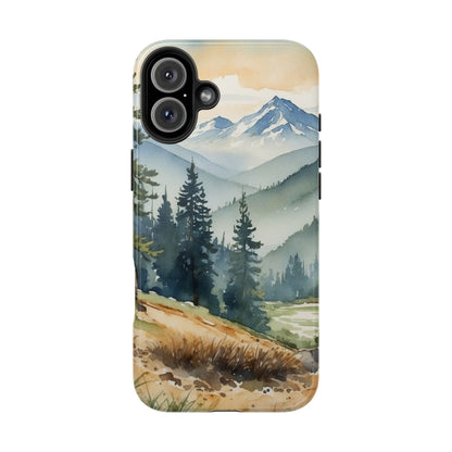 Tranquil Mountain Escape - iPhone Case