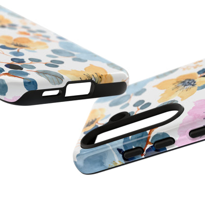 Spring Radiance – Samsung Galaxy Case with Bold Watercolor Florals