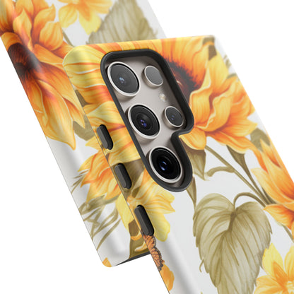 Sunflower & Butterfly Bliss - Samsung Galaxy  Series Case