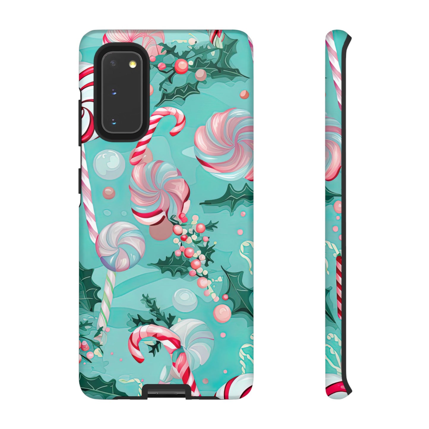 Candy Cane & Peppermint Holiday Delight – Samsung Galaxy Series Case