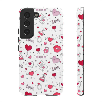 Samsung Galaxy Case: Romantic Love-Inspired Icons Case