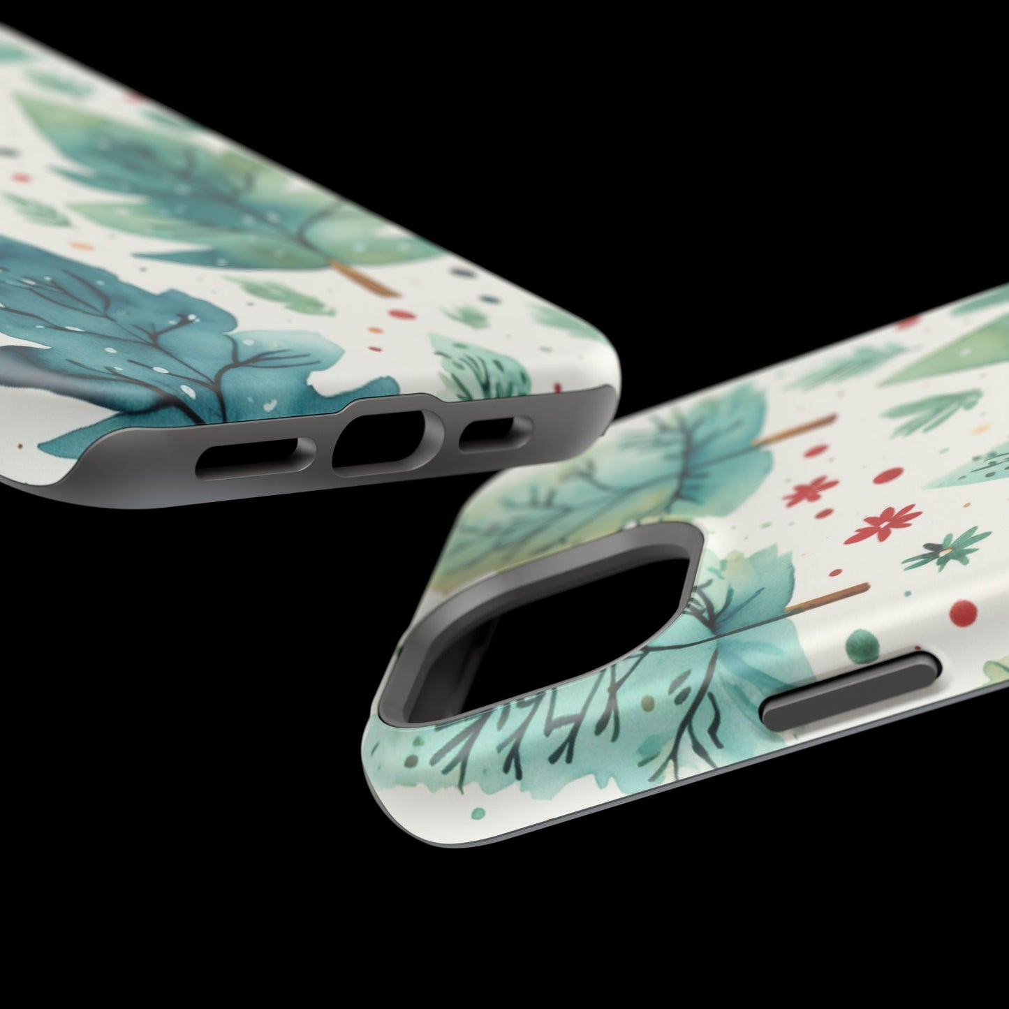 Watercolor Winter Forest - MagSafe iPhone Series Case