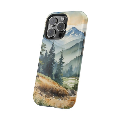 Tranquil Mountain Escape - MagSafe iPhone Case