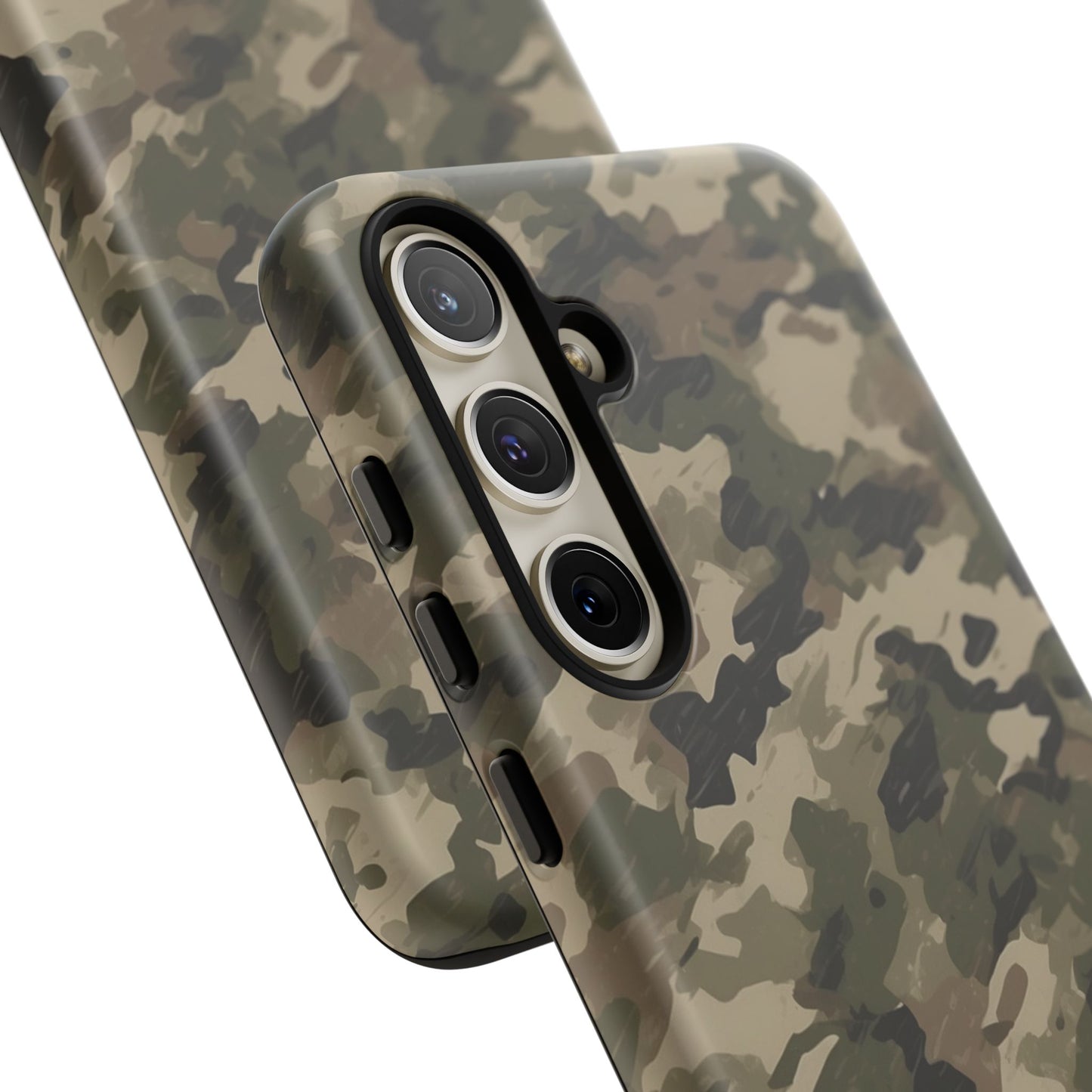 Classic Light Brown Camouflage – Premium Samsung Galaxy Case, Rugged and Stylish