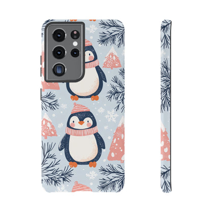 Penguin in Winter Wonderland Samsung Galaxy Case