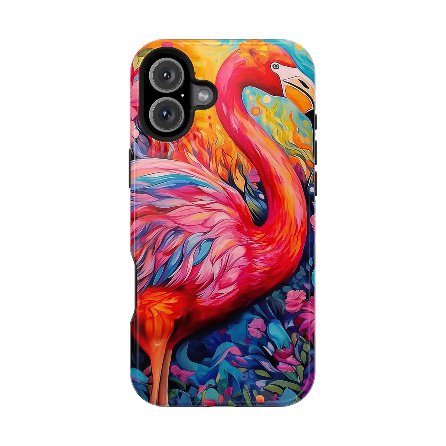 Flamingo Fiesta – Vibrant Flamingo MagSafe iPhone Cases