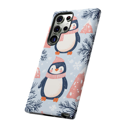 Penguin in Winter Wonderland Samsung Galaxy Case