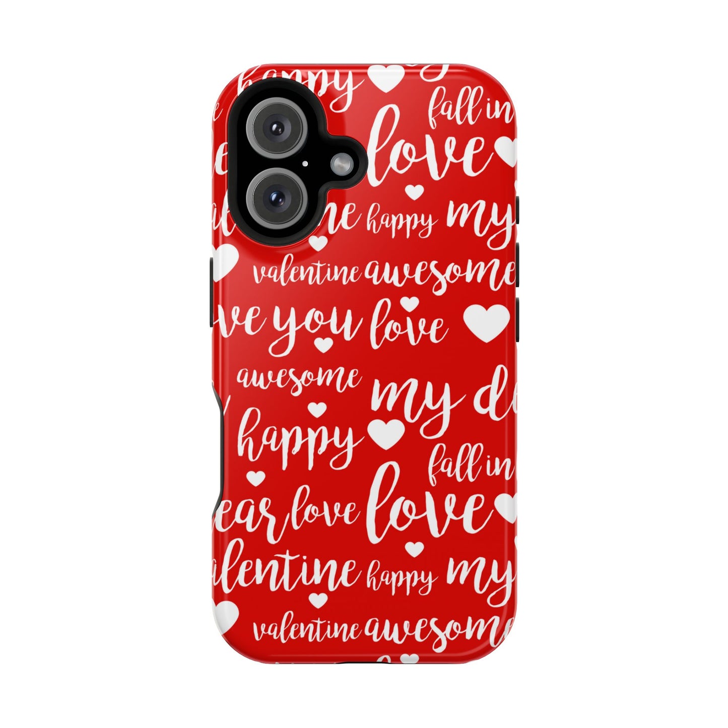 Valentine Words Pattern – MagSafe Case